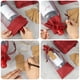 thumbnail image 4 of Bolsa de Regalo para Botella de Vino Shintop de Arpillera con Cordón, Paquete de 12 Piezas, 4 of 8