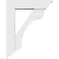 thumbnail image 3 of 5"W x 18"D x 24"H Standard Legacy Architectural Grade PVC Bracket with Traditional Ends, 3 of 8
