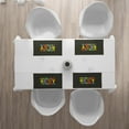 thumbnail image 3 of Ambesonne Grandma Place Mats Set of 4, Colorful Letters Stars, Standard Size, Multicolor, 3 of 4