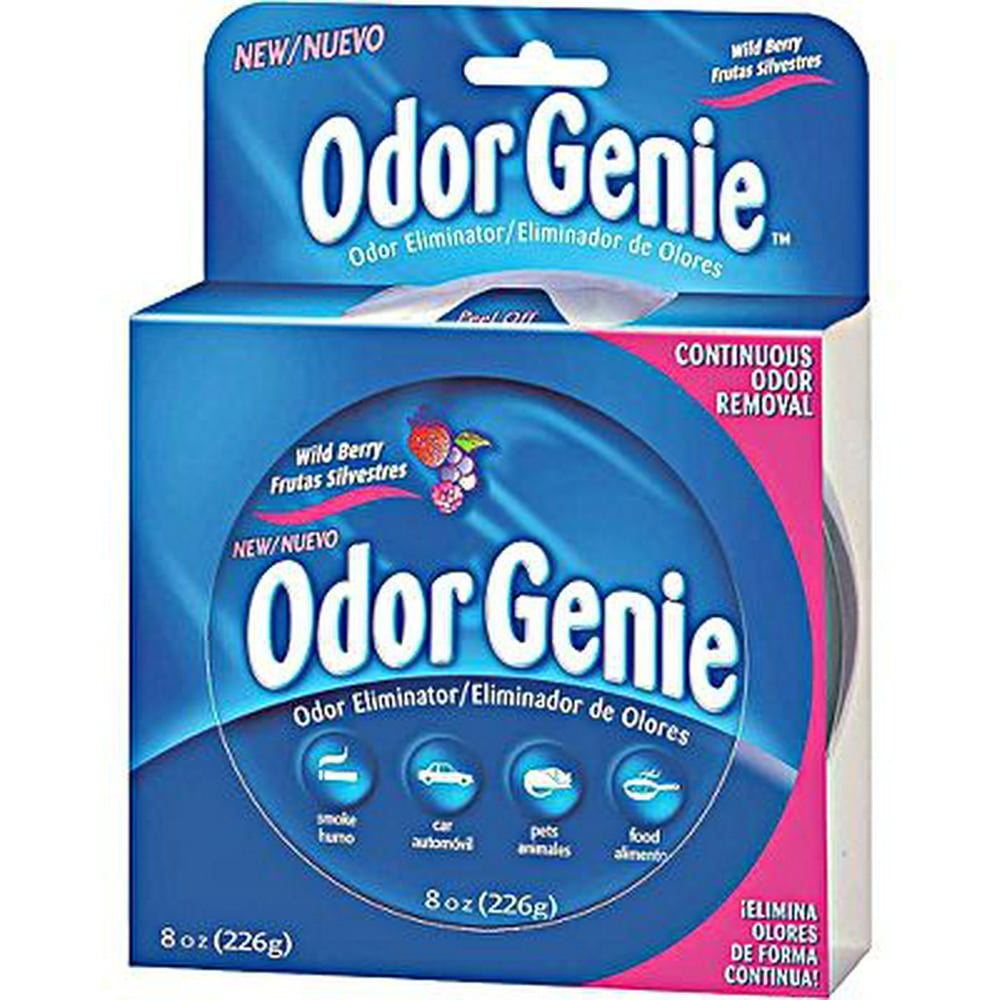 2Pc Damp Rid FG69H Odor Genie 8 Ounce Wild Odor Genie