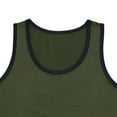 thumbnail image 5 of Hicidod Mens Tank Top Undershirts Quick Dry Workout Gym Muscle Tee Fitness Bodybuilding Lightweight Solid Sleeveless Training T Shirt, 5 of 6