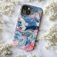 thumbnail image 5 of Ocean Fantasy Phone Case with Whales, Jellyfish, and Coral Design – Artistic Deep Sea Pattern Phone Cover for iPhone 16 15 14 13 12 11 Pro Max Plus Mini, 5 of 6