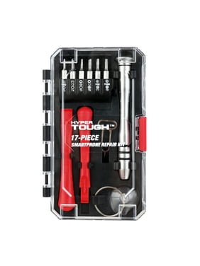 Hyper Tough 17 Piece Phone Repair Kit with Multi-Type Precision Screwdriver Set TS85138A