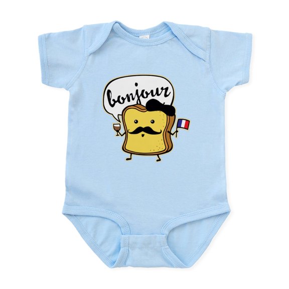 CafePress - French Toast Body Suit - Baby Light Bodysuit, Size Newborn - 24 Months
