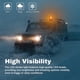 thumbnail image 3 of LED Strobe Light Car Warning Safety Flashing Beacon Lights 12-30V Waterproof for Truck Tractor Forklift Construction Vehicle, 3 of 5
