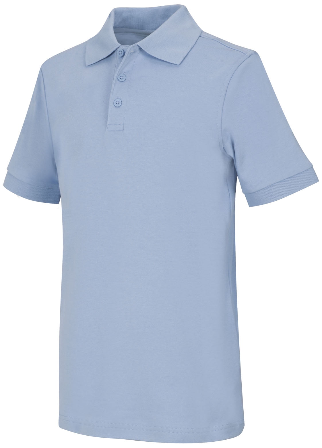 CLASSROOM Boys' Uniform Short Sleeve Interlock Polo 