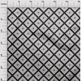 thumbnail image 3 of oneOone Velvet Black Fabric Geometric Craft Projects Decor Fabric Printed By The Yard 58 Inch Wide, 3 of 4