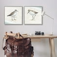 thumbnail image 5 of Stupell Industries Soothing Sandpiper Bird Stepping Nautical Beach Sand Graphic Art Gray Framed Art Print Wall Art, Set of 2, Design by Lucca Sheppard, 5 of 5
