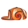 thumbnail image 3 of Bingfone Baseball Cap,Snapback Trucker Hat for Men & Women with Adjustable-Orange Rotating, 3 of 9