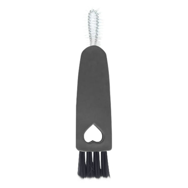 Kitchen Cleaning Brush Cup Lid Scrubber Plastic Dishwasher Safe Multi Purpose for Stubborn Stain Removal