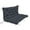 Black, variant on Indoor/Outdoor Swing Cushions, Bench Cushion Seat Chair Replacement Pads Pillow for Lounger Garden Patio, Waterproof, Anti-slip