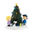 thumbnail image 1 of Department 56 Peanuts Village O' Christmas Tree Accessory Figurine Green, 1 of 5