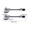 thumbnail image 2 of 2 piezas bombo Spurs estable anti-óxido 360 grados ajustable soporte piernas pies bricolaje accesorios de instrumentos de percusión Feliz Sencillez, 2 of 5