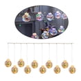 thumbnail image 1 of 10 piezas led lámpara navideña decorativa de Navidad lámpara de picadura decoración de cortina de habitación decoración de año luces de - Árbol de navidad, Árbol de navidad colorido, 1 of 7