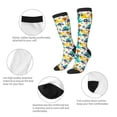 thumbnail image 3 of Sikiie Cute tractor and vehicle Knee Socks, High Socks Long Stretchy Sock Women Knee High Stocking, Long Socks for Women, 3 of 6