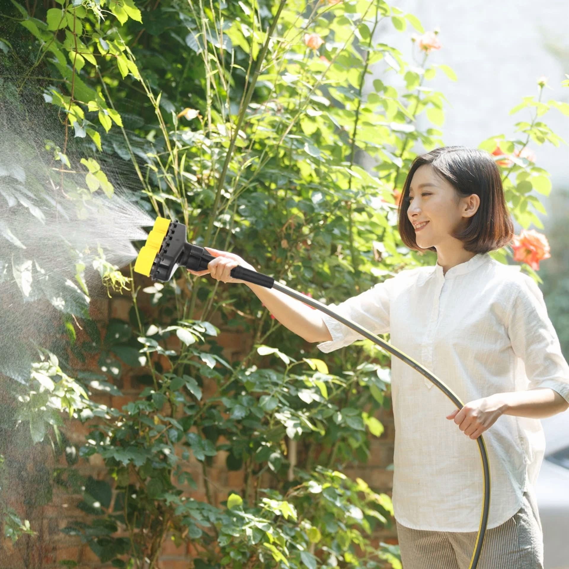 PURELY- Garden Hose Sprayer Nozzle Watering Pipe Lawn Water Spray Misting Nozzle