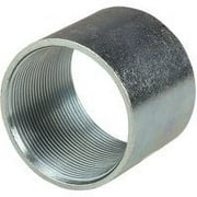 Halex 64020 Rigid Conduit Coupling, 2 in Threaded, 2.65 in OD, Steel, Galvanized