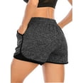 thumbnail image 5 of SAYFUT Women 2-in-1 Sports Shorts Workout Running Shorts Yoga Gym Athletic with Pockets Black/Purple/Blue/Gray, 5 of 7
