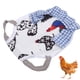 thumbnail image 3 of Delantal Para Gallina, Fijador De Plumas Para Mascotas, Ala Y Espalda, Sillas De Montar Para Pollo, 3 of 8