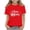 Red, variant on AUNVITO Boys & Girls I Love Mom Print Casual Short Sleeve T-Shirt Round Neck Pullover Top Spring Summer Mother's Day Graphic Tee