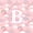 Pink B, variant on Feelyou Rainbow J Initial Twin Comforter Sets for Girls Kids, Galaxy Stars Cloud Bedding Set, Pink Multicolor, Colorful Stars Reversible, 2pcs