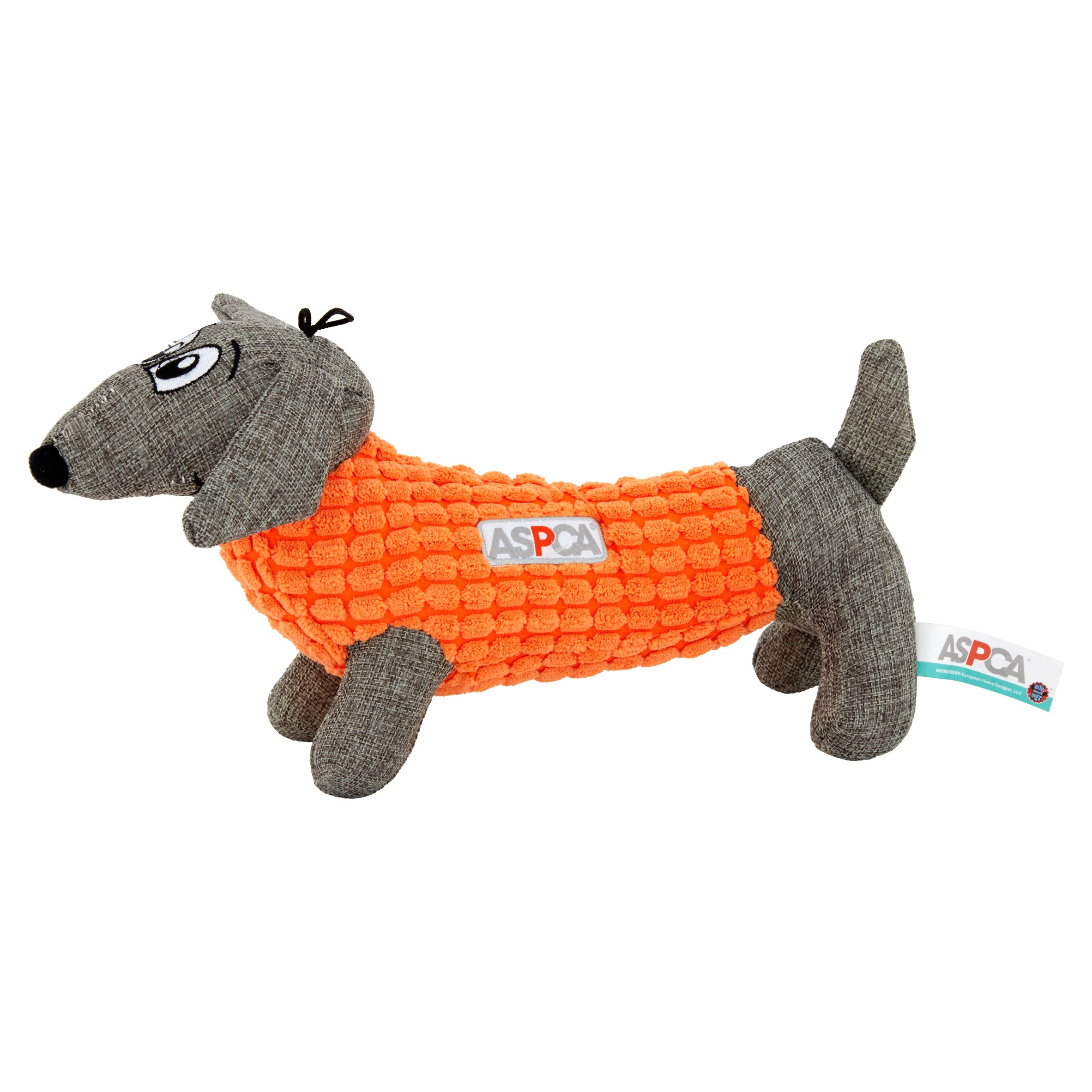 ASPCA Flap Jack Dog Toy Plush Toy, Large, Multicolor 