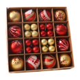 thumbnail image 2 of PENGXIANG Lot de 30 Boules Scintillantes de Noël Incassables Ornements Suspendus pour Arbre, 2 of 5