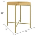 thumbnail image 4 of Aspire Home Accents Blevins Hexagon End Table, 4 of 6