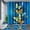 Gold Blue, variant on Poedist 4Pcs Shower Curtain Set, Bathroom Sets with Shower Curtain and Rugs, with Non-Slip Rugs,Toilet Lid Cover,Bath Mat and 12 Hooks,71 x 71 Inch,Gold Inlaid Marble