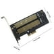 thumbnail image 2 of Adaptador de disco duro M.2 NVMe NGFF Tarjeta de expansión NVME 32Gbps Tarjeta aceleradora SSD a convertidor PCI-E, 2 of 5