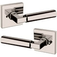thumbnail image 4 of Baldwin L029190PRIV L029 Gramercy Privacy Door Lever Set - Black, 4 of 7