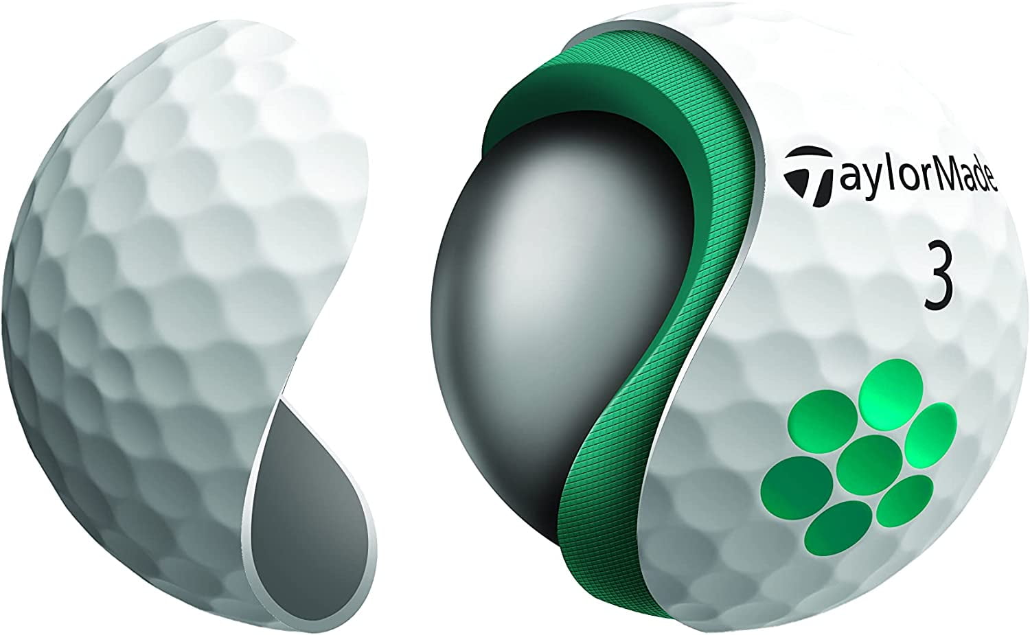 TaylorMade Soft Response Golf Balls White