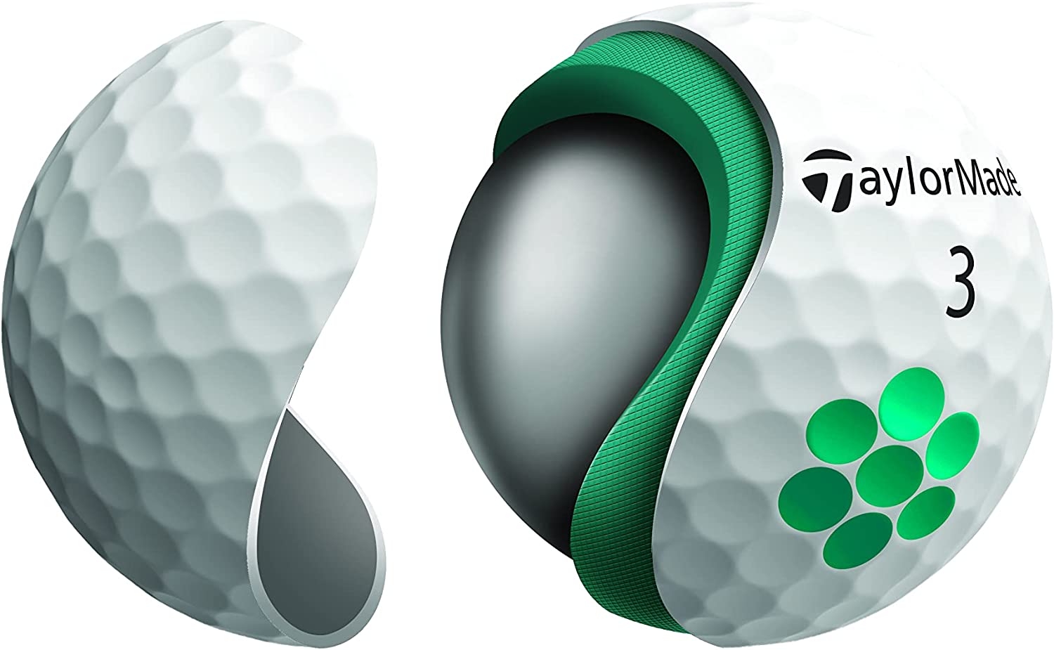TaylorMade Soft Response Golf Balls White - image 4 of 5