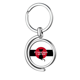 thumbnail image 1 of Pelicula el diálogo nunca mirar hacia atras Rotating keychain Metal Keyring Holder, 1 of 2