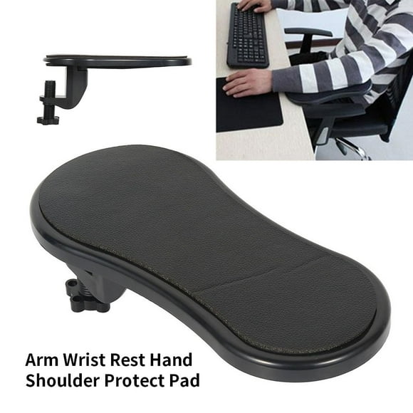 Arm Wrist Mouse Pad computer Armrest Wrist Rest  Adjustable Computer Arm Rest Pad  Desk Attachable Home Office Mouse Pad Arm Support for Home and Office