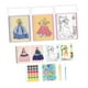 thumbnail image 5 of Pegatinas de vestir de princesa, libro de actividades, creatividad, juguete educativo colorido, pegatinas reutilizables, pegatina de pintura DIY para Princesa 3 en 1 Hugo Pegatina Actividad Libros, 5 of 8