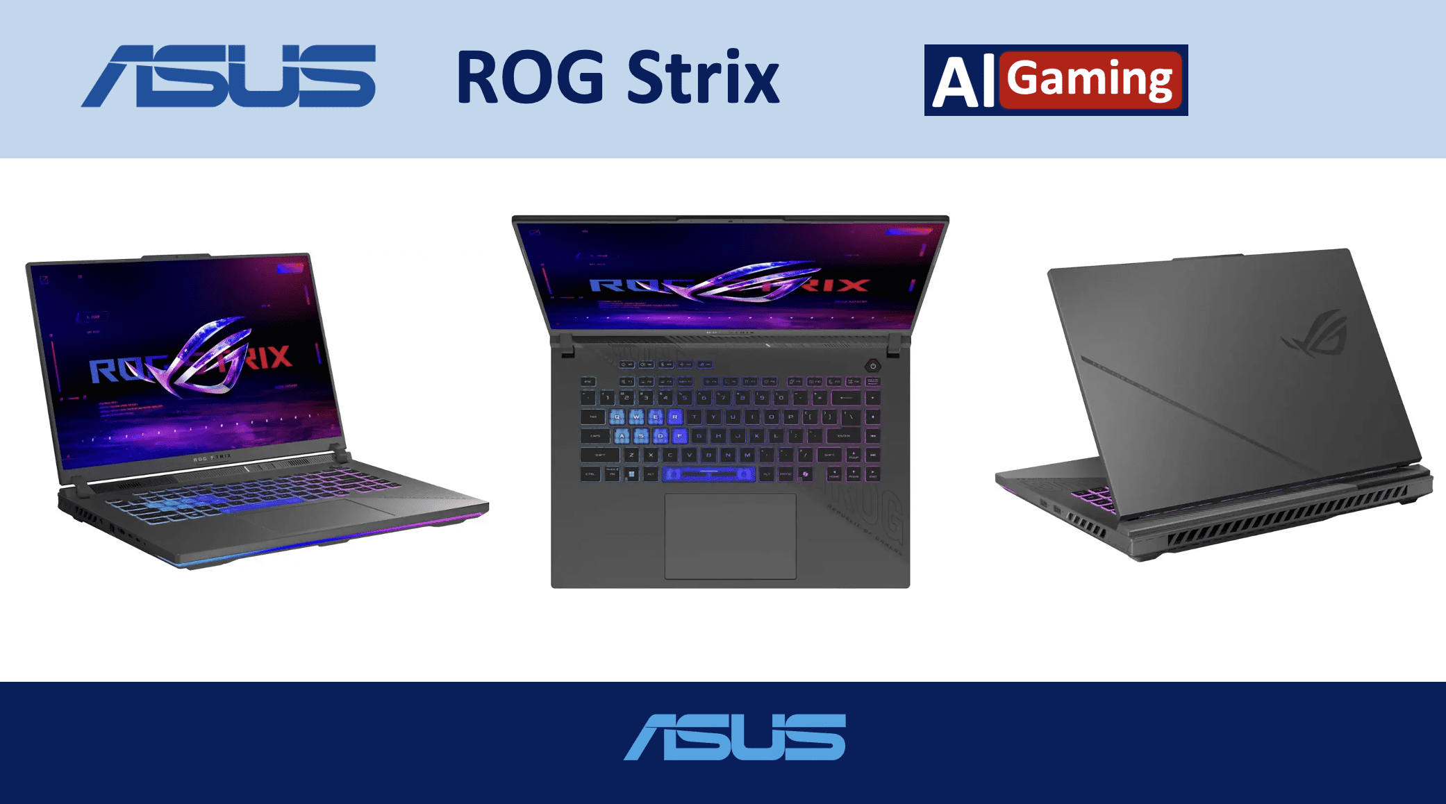 ASUS ROG Strix AI Gaming Laptop 16.0in 165Hz IPS WUXGA Display (AMD Ryzen 9 8940HX, NVIDIA GeForce RTX 5070 Ti 12GB, 16GB DDR5, 8TB PCIe SSD, RGB KB, WiFi 6E, Webcam, Bluetooth 5.3, Win 11 Home)