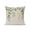 Beige, variant on 1 Pack Outdoor Throw Pillow, Sage Green Eucalyptus Waterproof Pillow with Insert Included, Country Leaves Rustic Botanical Vintage Decorative Accent Cushion Sofa Pillows for Patio Porch, 16 x 16 In