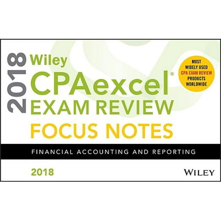 Wiley Cpaexcel Exam Review 2018 Focus Notes Financial