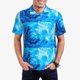 thumbnail image 1 of Balery Blue Shell Camisa Polo de Hombre con Estampado, de Manga Corta y Tejido Medio, Camisa Tipo Golf Polo-Large, 1 of 6