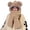 Khaki, variant on Winter Warm Beanies Trapper Hat Gloves Ushanka Hat Stylish Cap Keep Warm