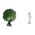 thumbnail image 1 of Elegante estatua de bailarina de , colección de esculturas de animales, figura moderna de bailarina para dormitorio, oficina, sala de estar,, 1 of 8
