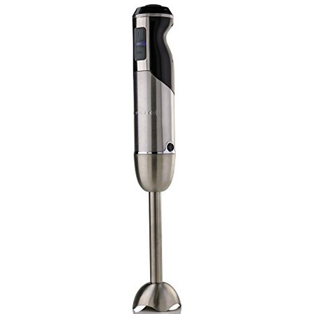 Ovente Multi-Purpose Immersion Hand Blender,500-W,6-Speed Variable Control,Soft-Touch Turbo Button with Stainless Steel Blades