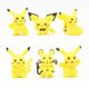 thumbnail image 4 of 12-18 unids/lote Mini muñecos Pokemon Pikachu figura de acción niños juguetes divertidos decoración de Anime regalos, 4 of 5