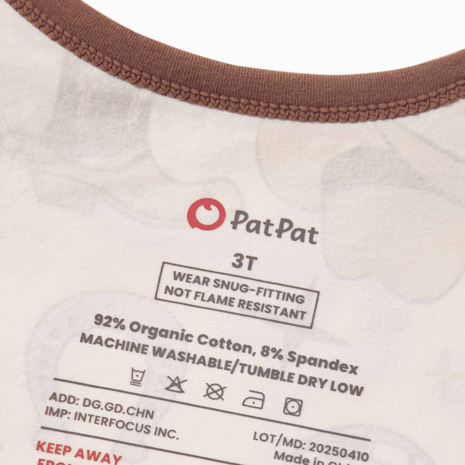 PATPAT 4-Pieces Baby Pajama Sets with Organic Cotton, Snug fit Pjs for Girls Boys Toddler Kids, Supersoft & Stretchy Sleeper