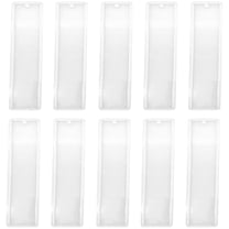 CTIRCHIU 10Pcs Reusable Rectangle Silicone Molds for Resin Bookmark Handicraft