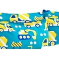 thumbnail image 3 of Twin Size 6-Piece Bedding Set Soft Excavator Truck Print with Toy Pillow & Colorful Sheets, 3 of 4