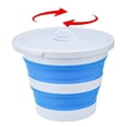 thumbnail image 5 of Cubo plegable para exteriores, cubo para limpieza de cocina y baño, cubo telescópico para lavado de autos, cubo para pesca, cubo para lavado de bolígrafos, cubo plegable, 5 of 5