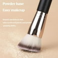 thumbnail image 3 of 1 PCS Dual Ended Vegan Angled Foundation Concealer Brush Premium Synthetic for Liquid Cream Makeup, 3 of 3