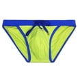 thumbnail image 4 of Kakii Men's Quick Dry Swim Briefs Bikini Swimsuit Board Shorts with Adjustable Drawstring, 4 of 4